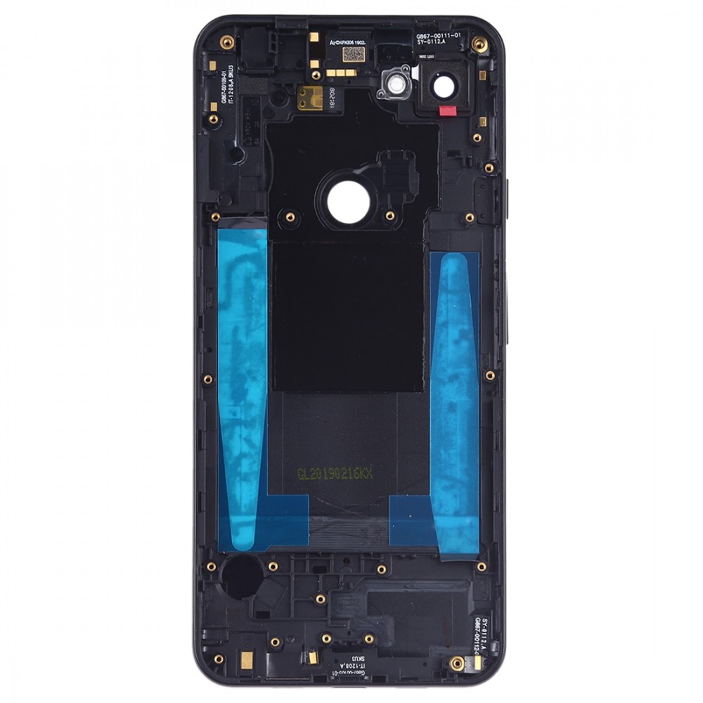 Battery Back Cover with Camera Lens & Side Keys for Google Pixel 3a XL(Black)  Google Pixel 3a XL